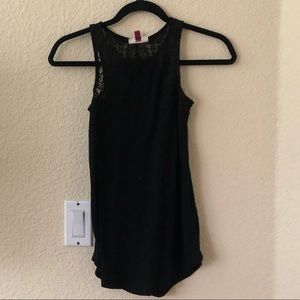 Black Juniors Tank Top